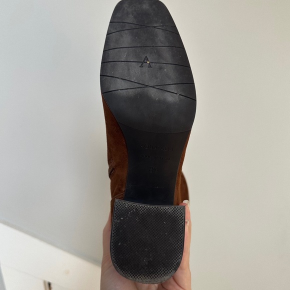 AQUATALIA Carie Water Resistant Bootie In Chocolate - Picture 7 of 8